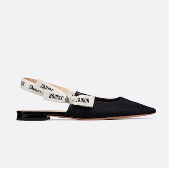 Dior Shoes - Dior J’adior Slingback Flats - Black